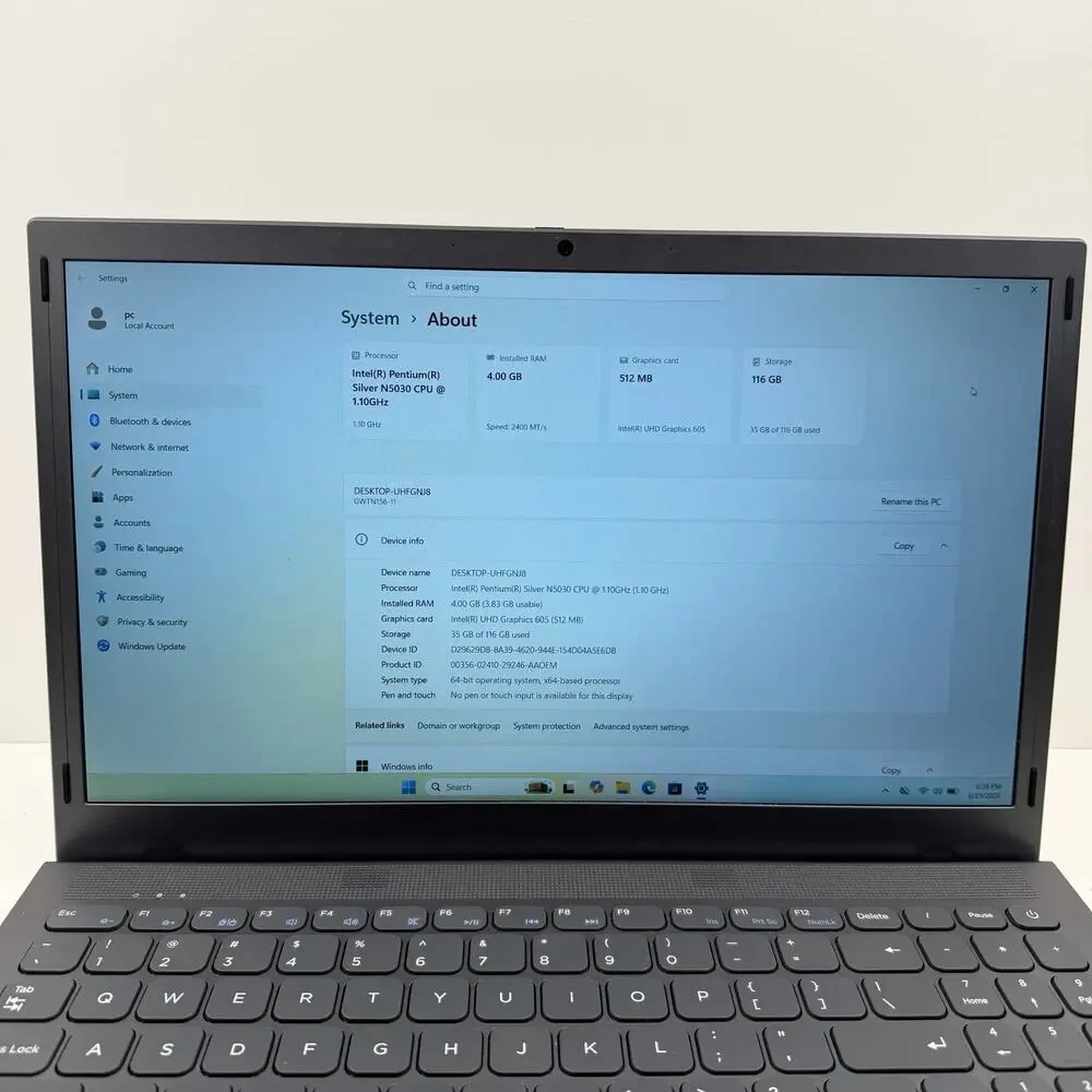 Gateway Laptop GWTN156-11BK 15.6